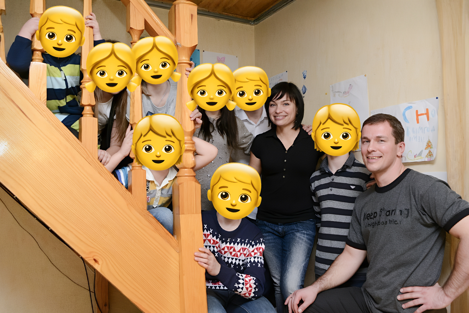 Мы давно не фотографировались вместе, потому что у многих уже свои заботы
