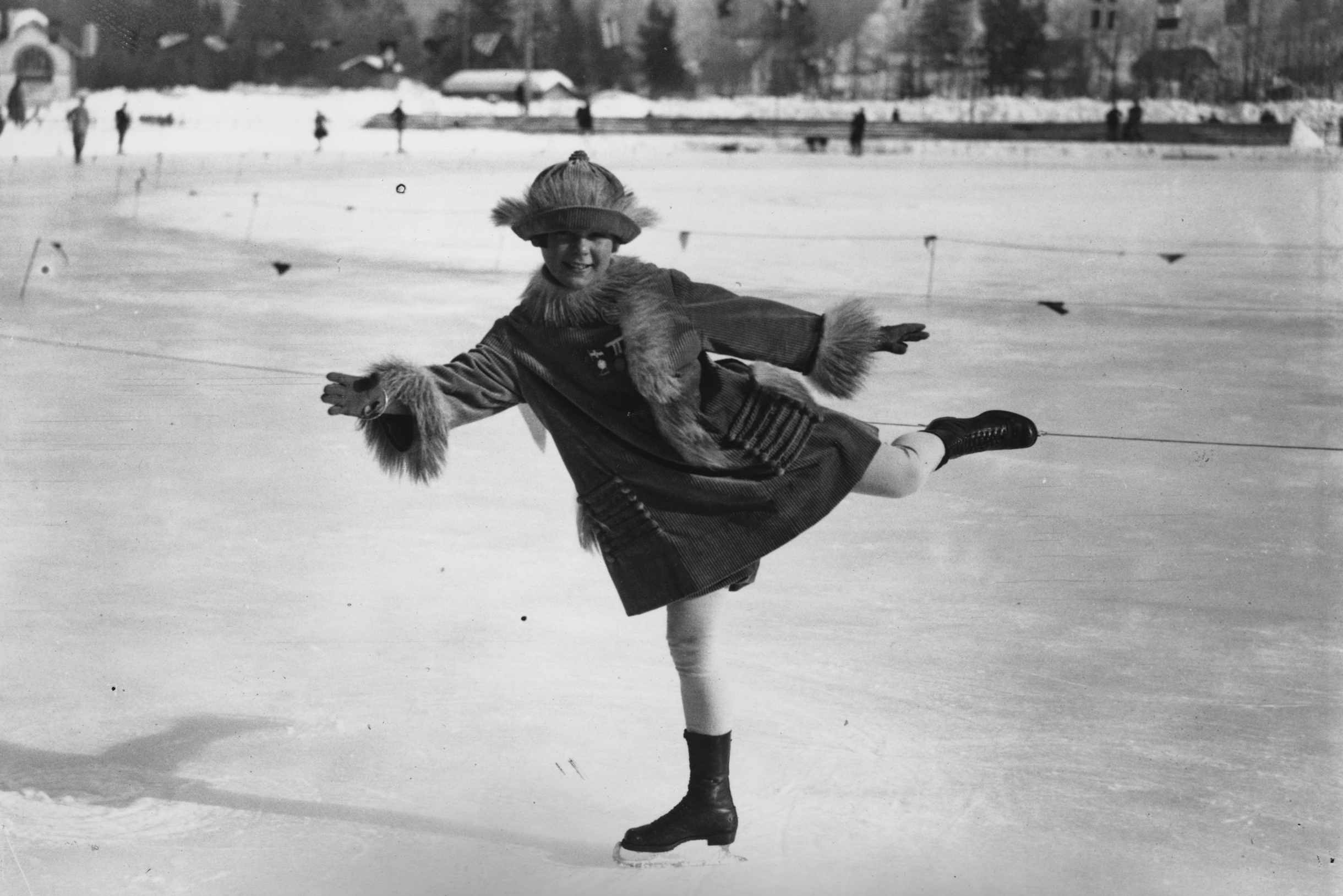 Соня Хени на Олимпиаде 1924 года. Фотография: Central Press / Hulton Archive / Getty Images