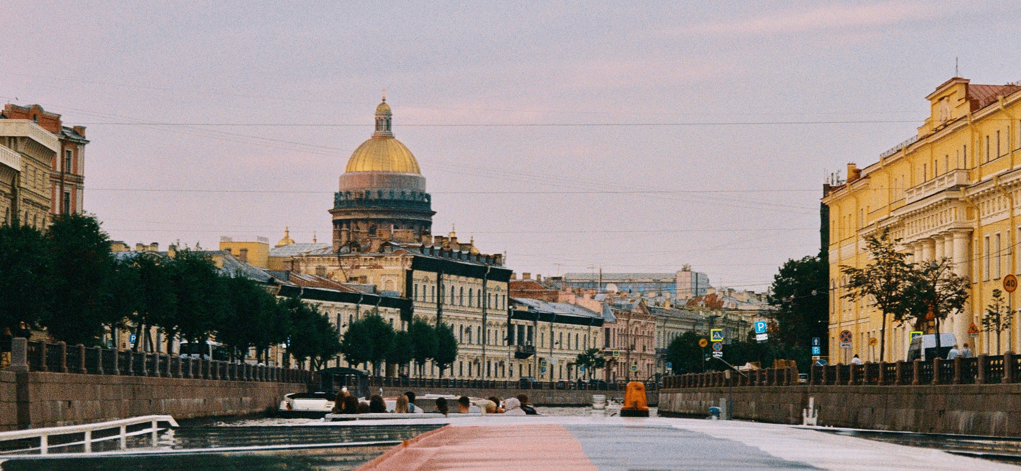 Фото на пленку: август в Петербурге