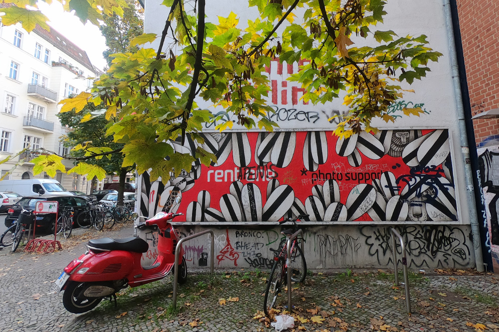 Я люблю гулять по нетуристическим улицам Берлина и разглядывать граффити