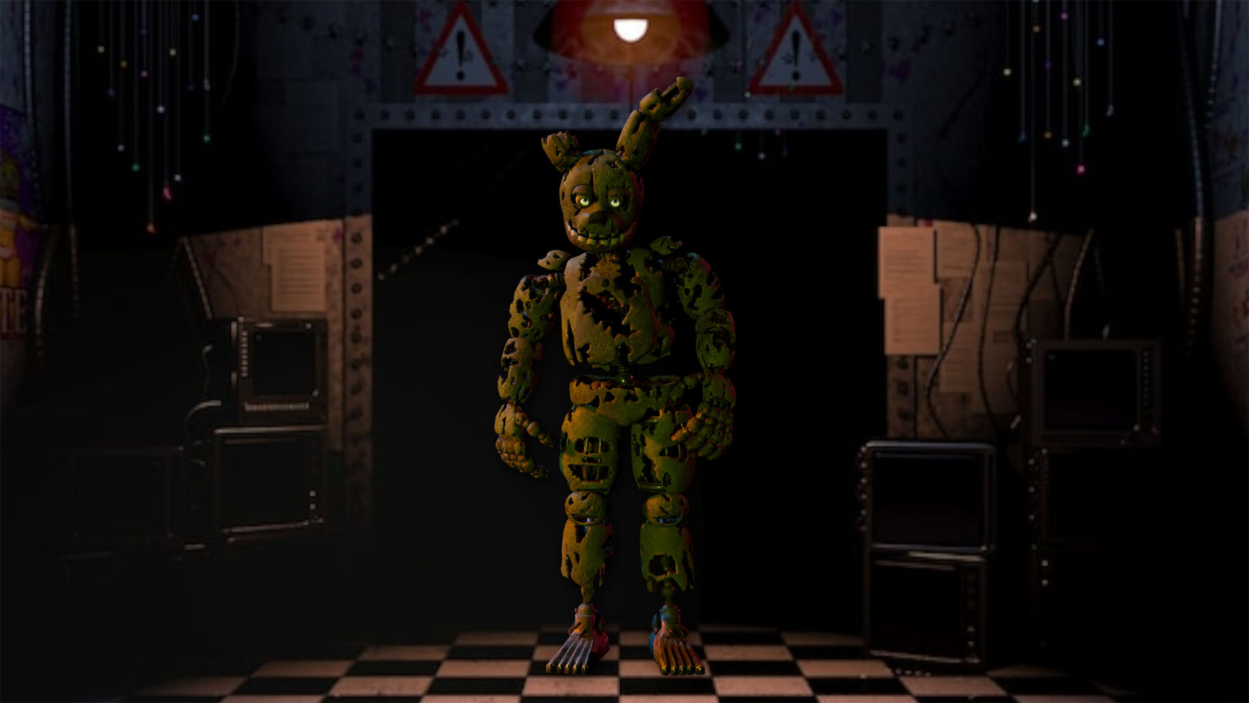 Springtrap from fnafquot  created in Shedevrum