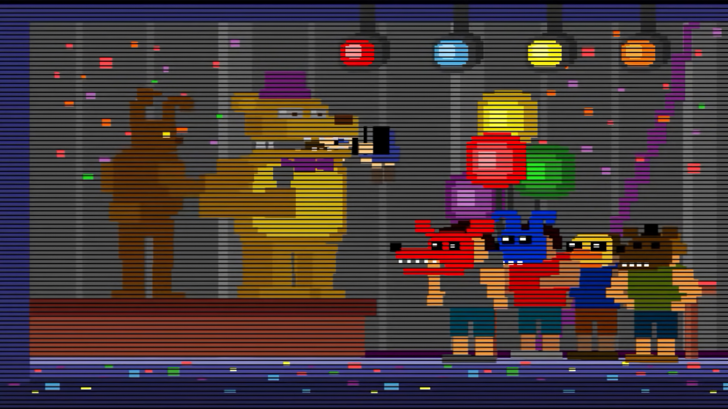 «Укус 1983 года» показали в пиксельной мини-игре в Five Nights at Freddy’s 4. Источник: Scott Cawthon
