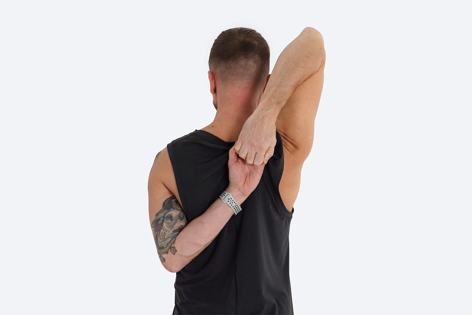 Оптимальное положение для теста подвижности плечевых суставов