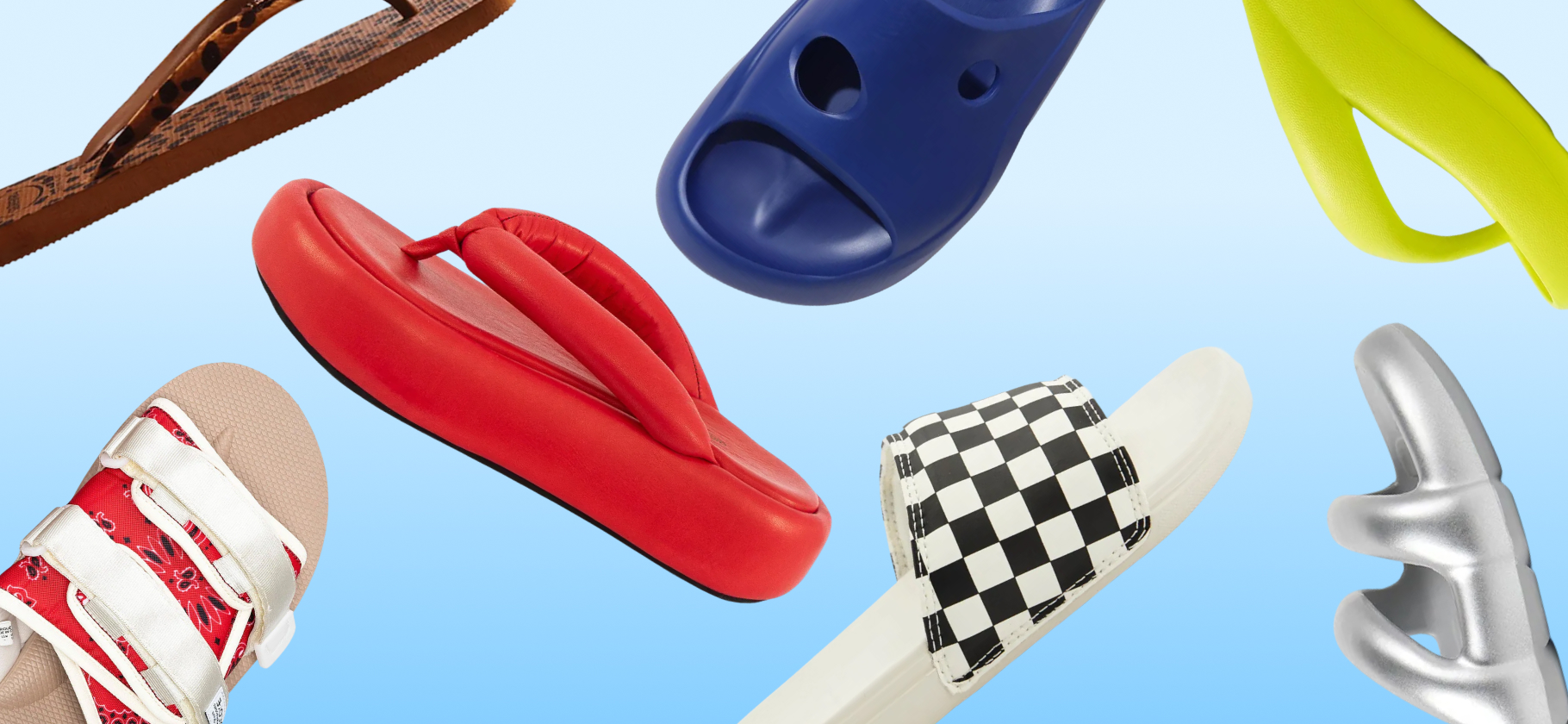 20 шлепанцев, которые можно взять с собой в отпуск зимой