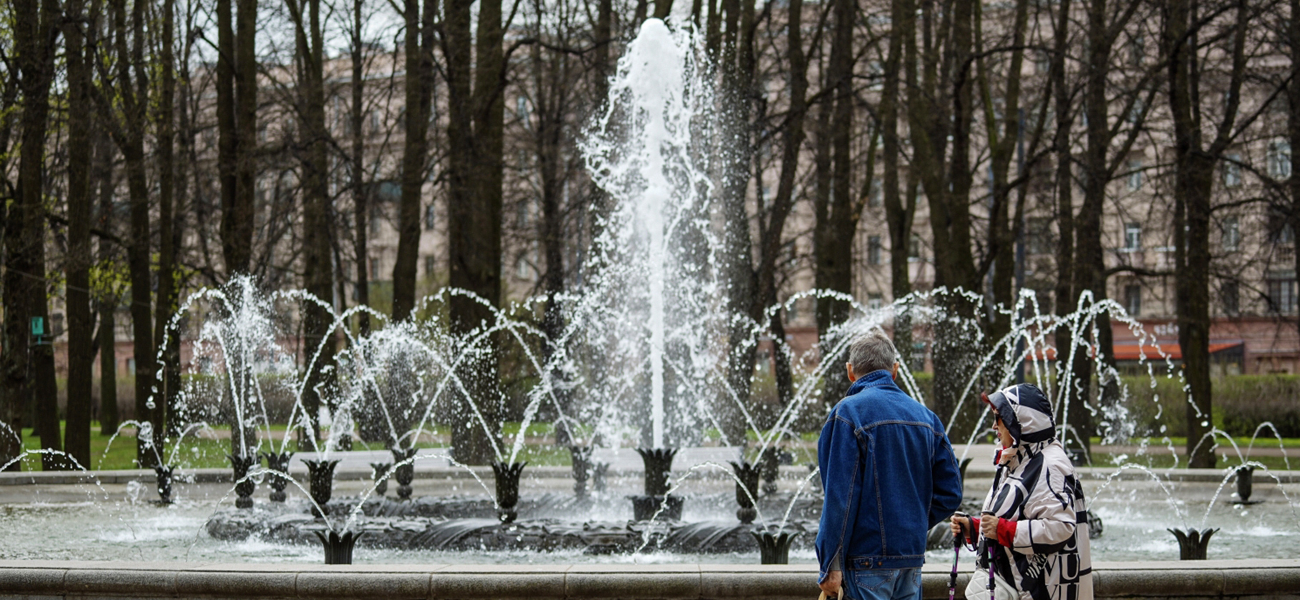В Петербурге открыли сезон фонтанов