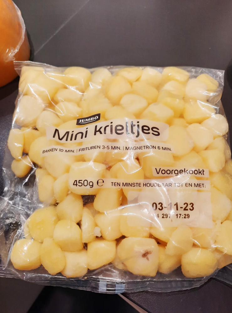 Krieltjes — местный замороженный полуфабрикат из картошки
