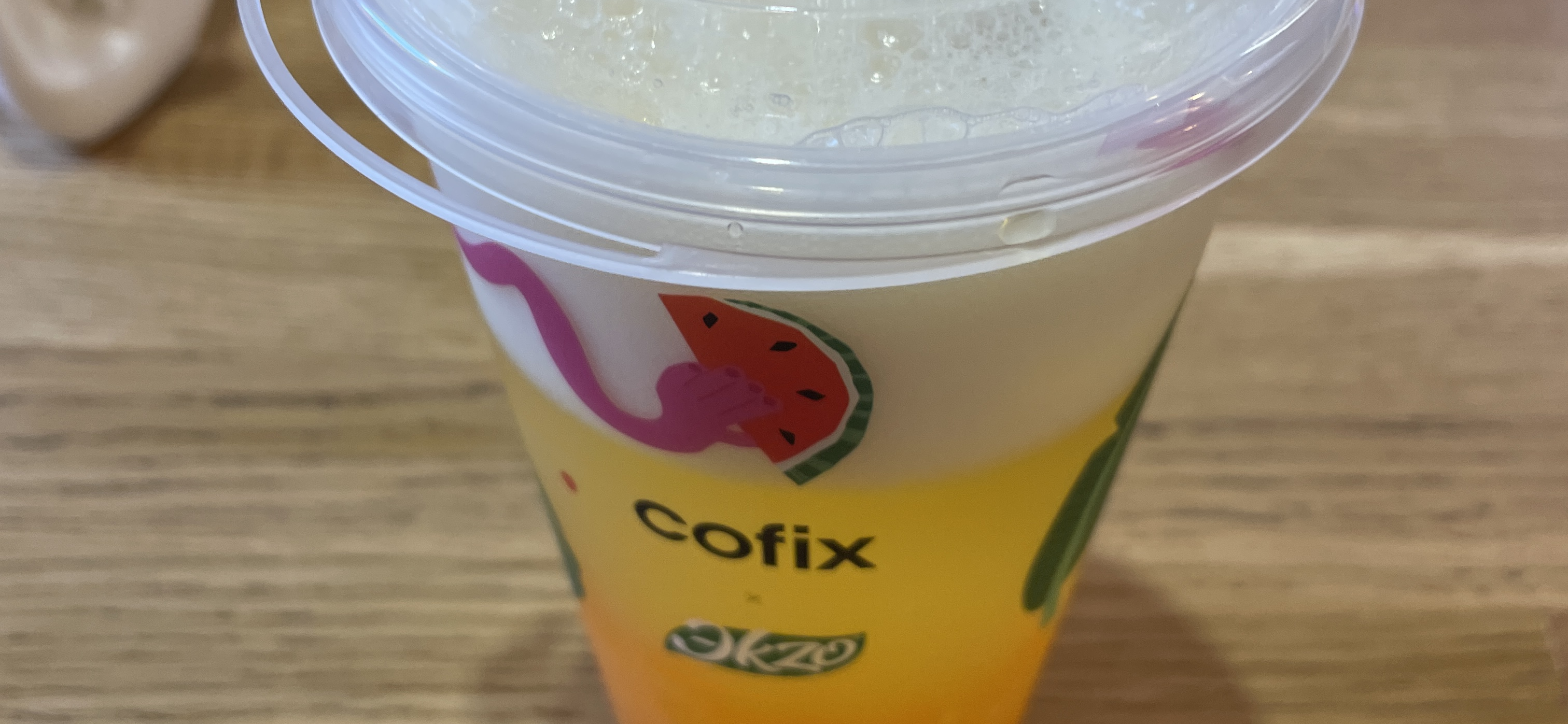 Попробуйте это: арбузный раф и слэш с манго в Cofix