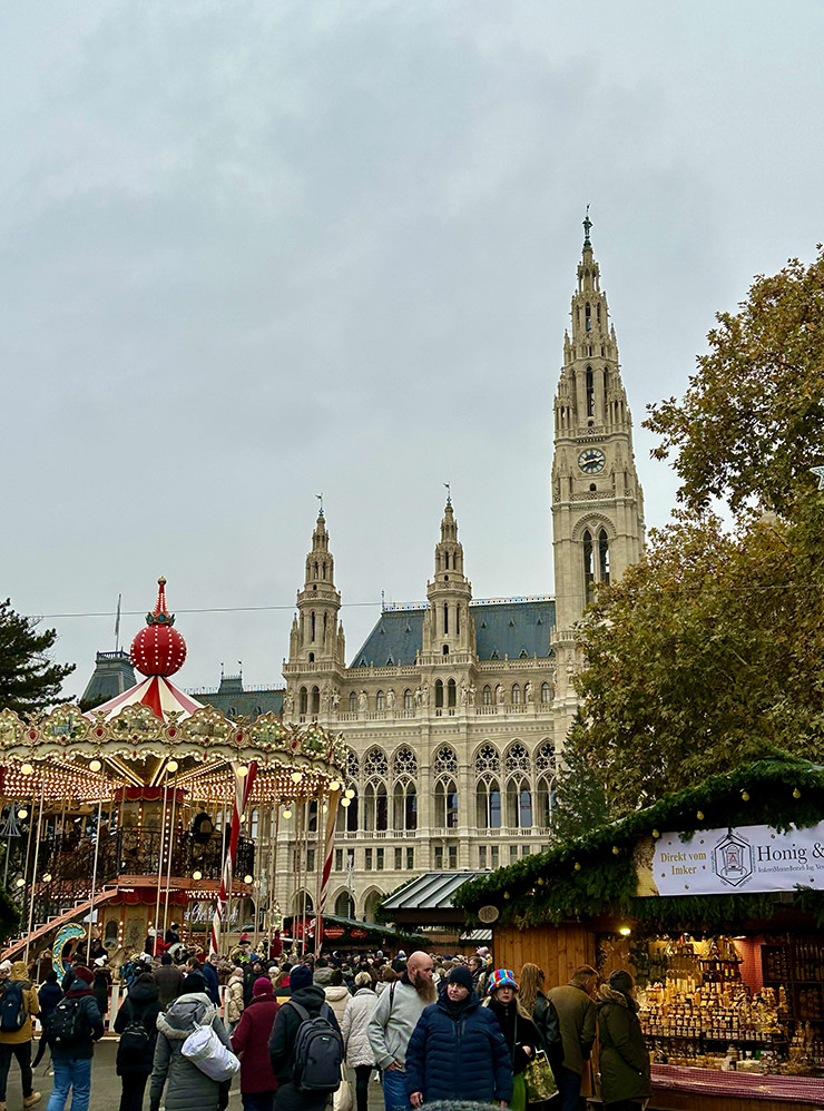 В Вене мы были дважды: на Новый год — 2019 и в ноябре 2022