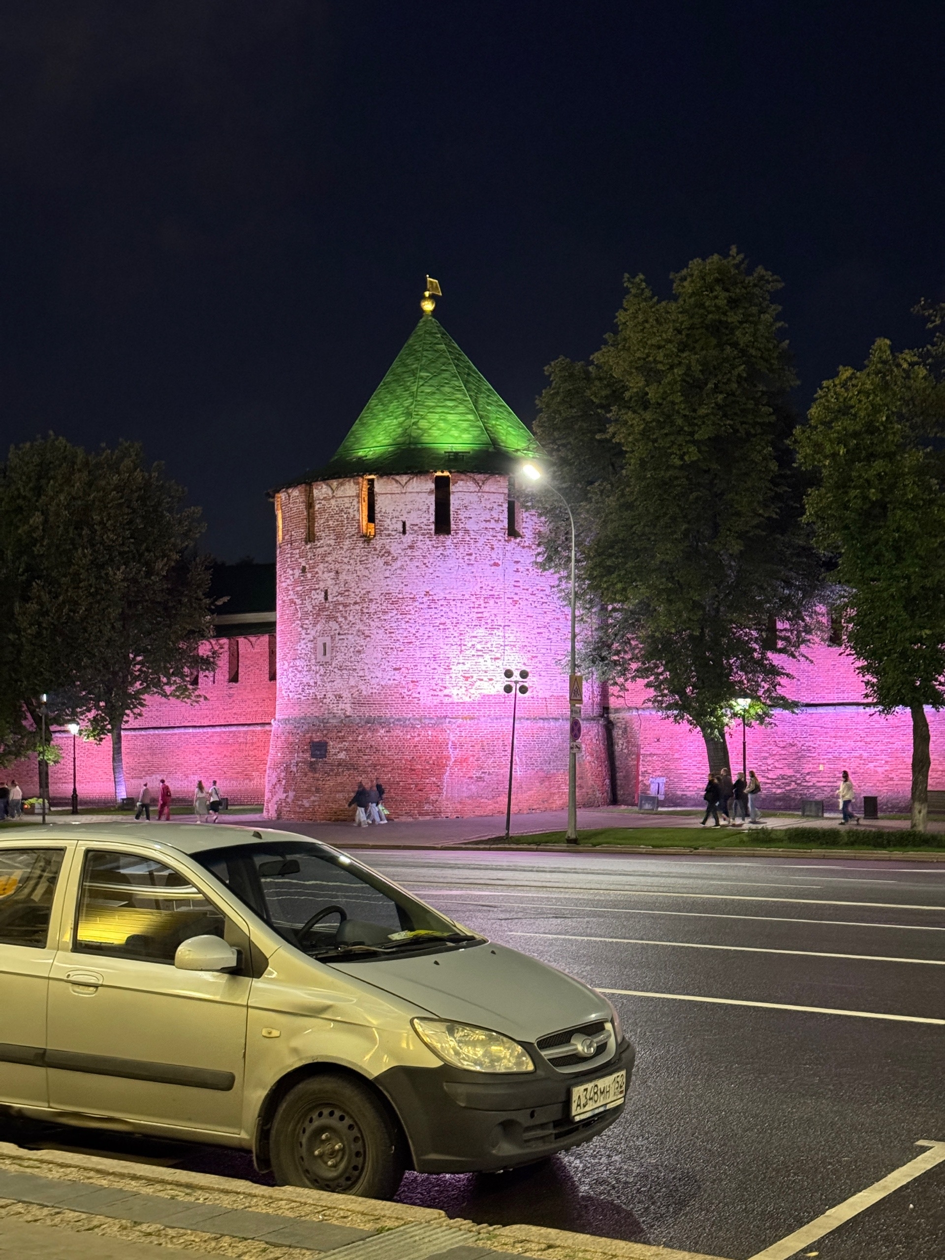 Кремль вечером
