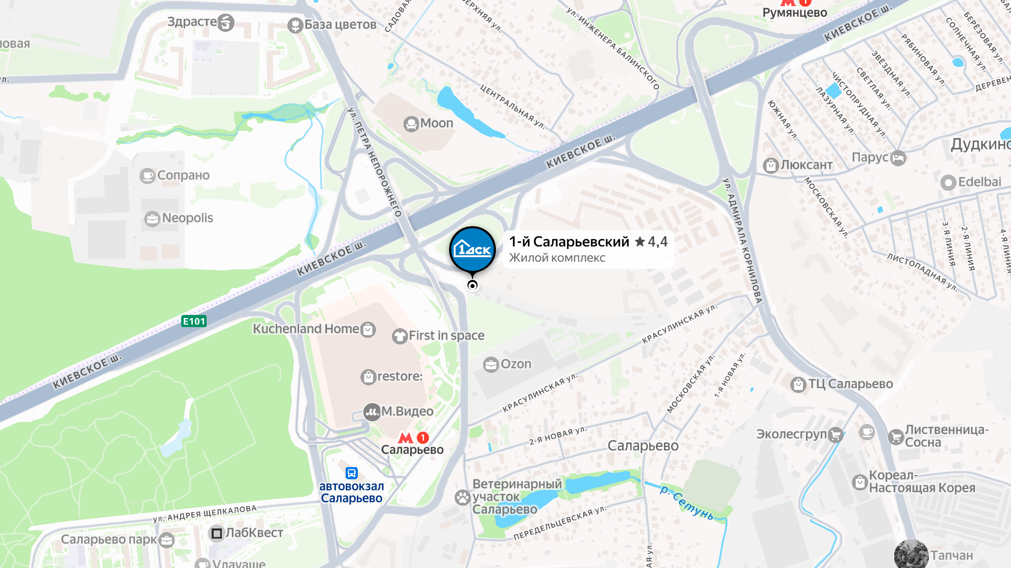 Источник: «Яндекс Карты»