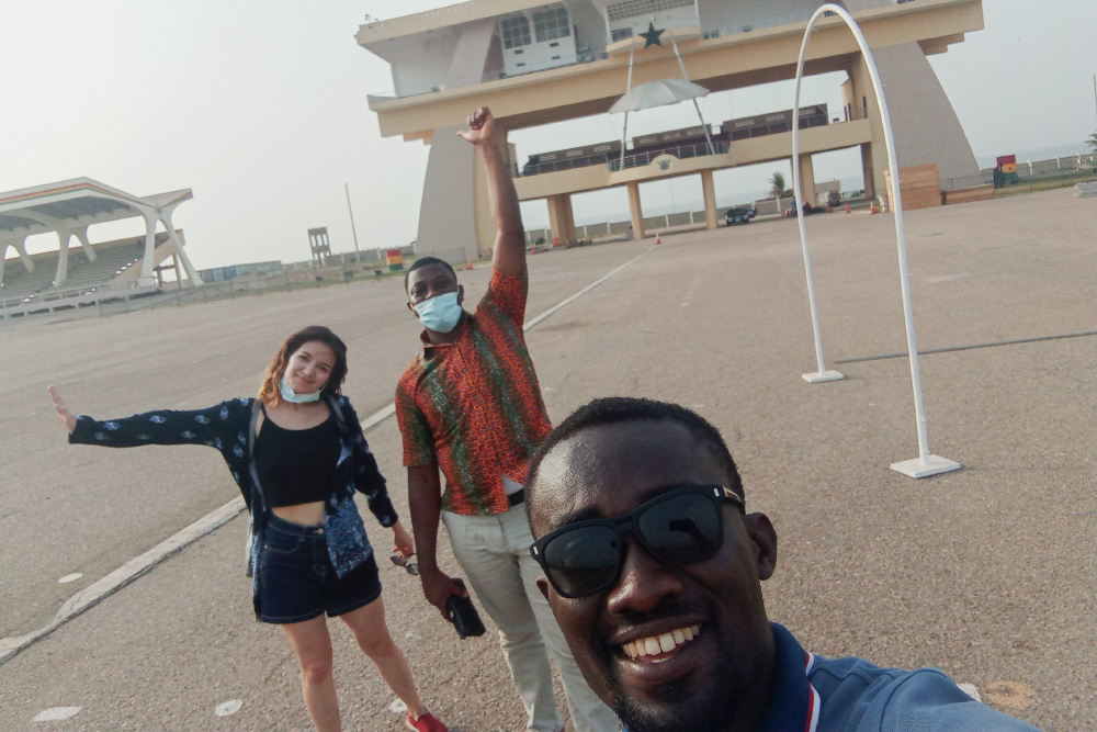 Благодаря этим ребятам моя поездка в Гану стала реальной. До этого мы последний раз виделись летом 2018 года, когда закончилась учеба и я провожала их в аэропорт