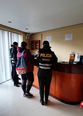 В наш отель в Куско приходила полиция, проверяла документы у всех постояльцев