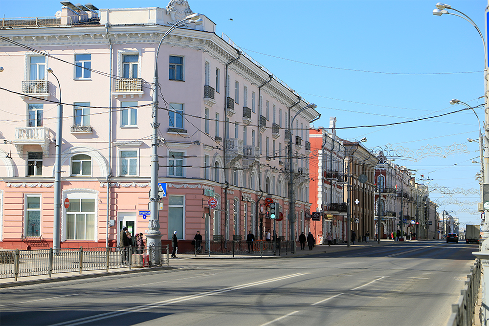 Дома на Советской улице