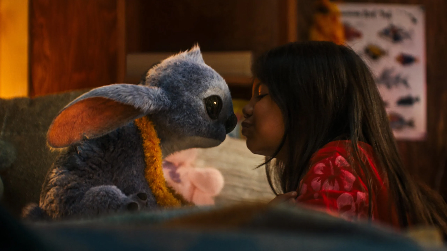 Режиссер оригинального мультфильма озвучил Стича в новом кино. Кадр — Disney