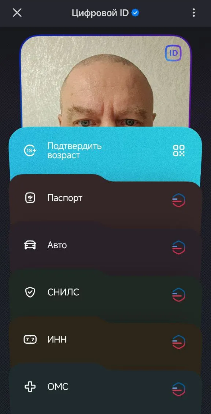 В «Цифровой ID» можно загрузить информацию о паспорте, автодокументах, СНИЛС, ИНН и полисе ОМС. Но предъявить электронный паспорт или права через Max вместо бумажных пока не получится