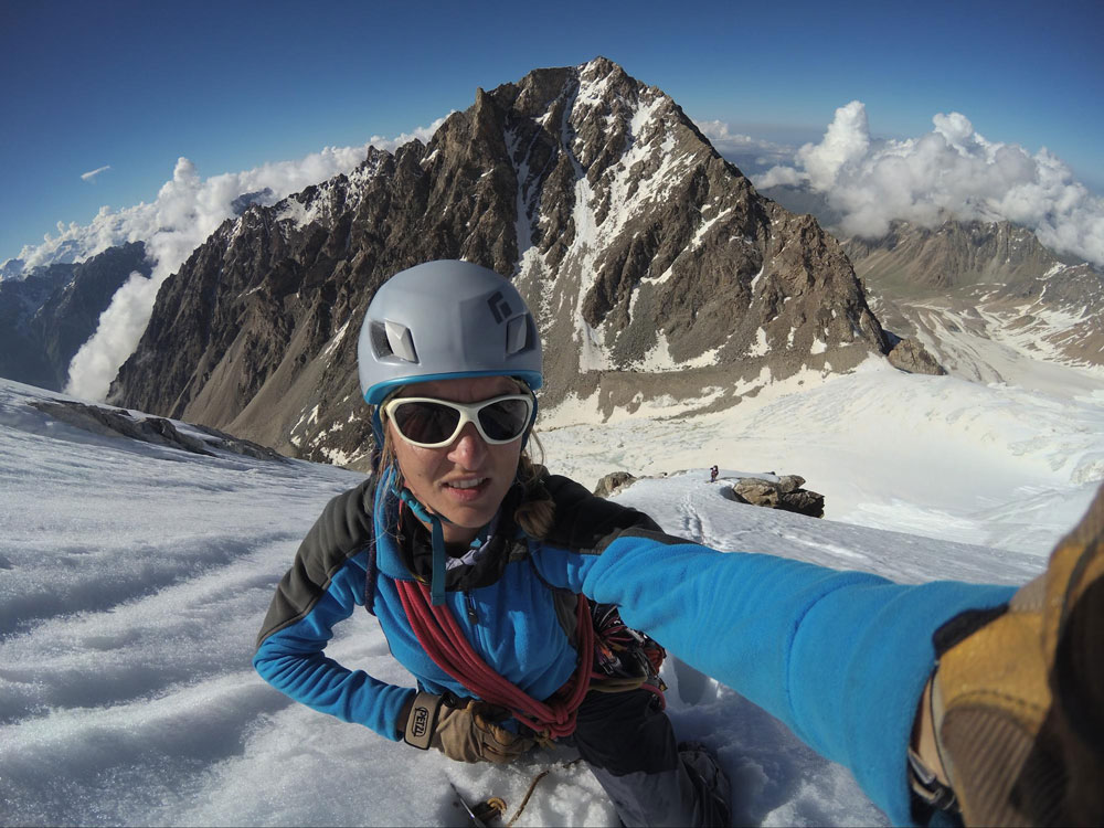 Надя Оленева. КМС по альпинизму