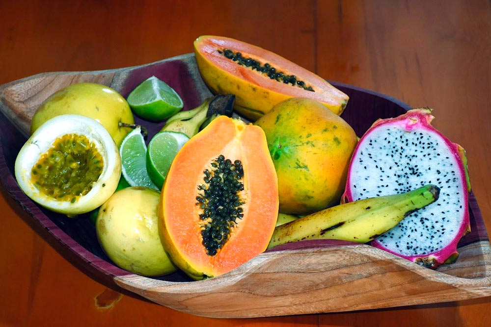 Сезон фруктов и овощей в Куру длится весь год