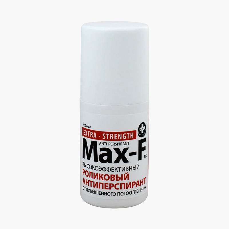 Первые два варианта — это антиперспиранты без ароматизаторов. Средство от Max‑F в конце марта 2023 года стоит 749 ₽, от Rexona — 168 ₽. Источник: market.yandex.ru