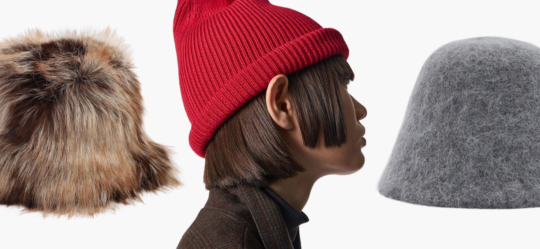 Шапки гнома и кепи таксиста — главные головные уборы этой осени