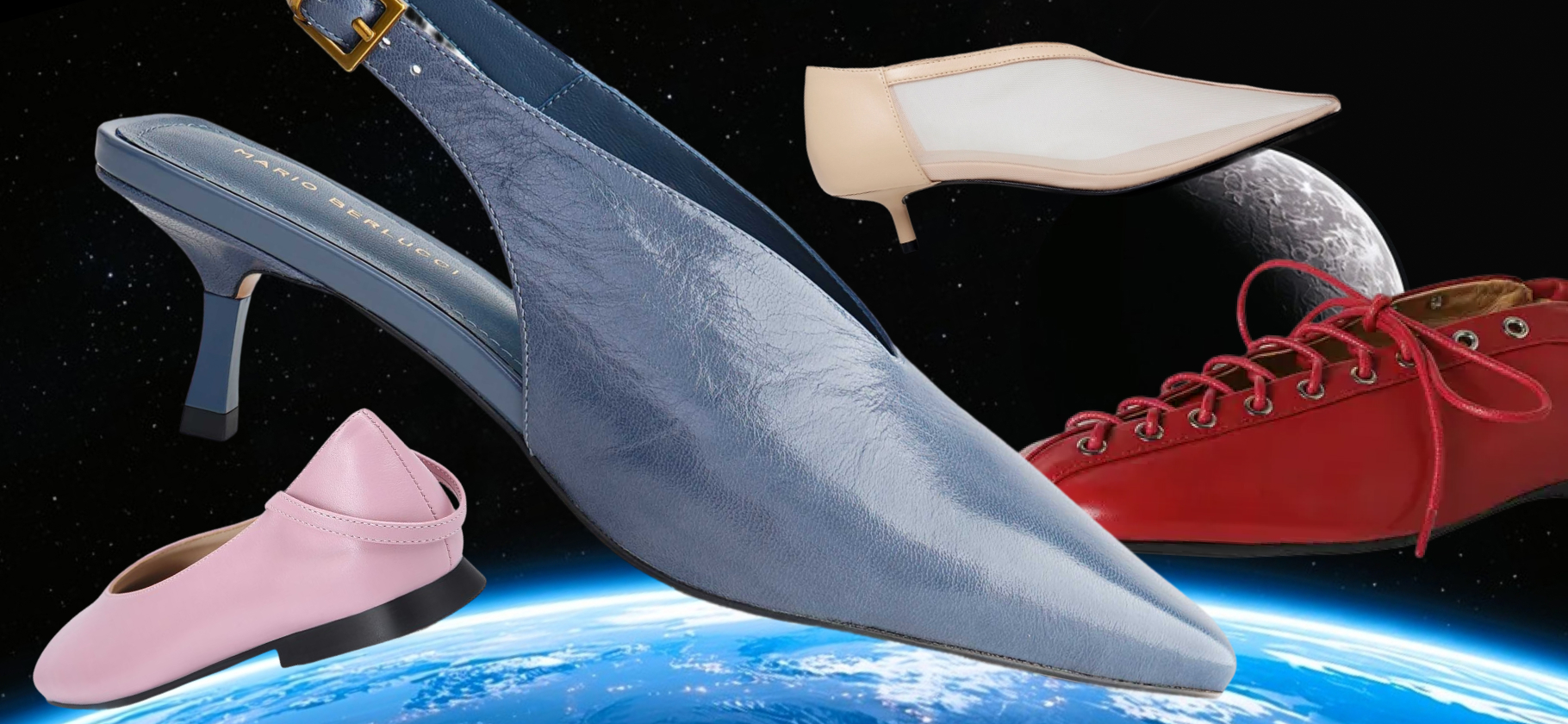 Прозрачные, носа­тые и со шнуров­кой — вот самые актуальные туфли 2026 года