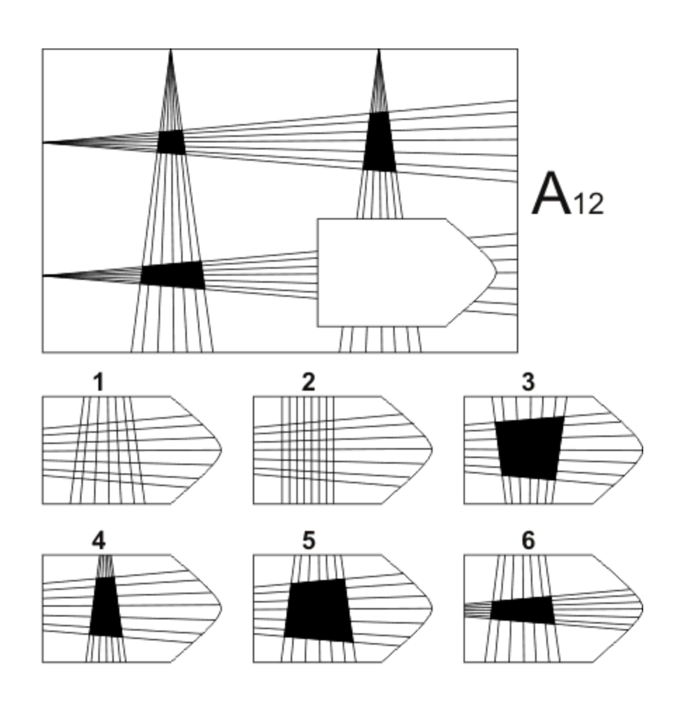 Так выглядит одно из заданий в тесте Равена. Человеку нужно выбрать, какой из шести фрагментов должен дополнить картинку. © psytests.ru