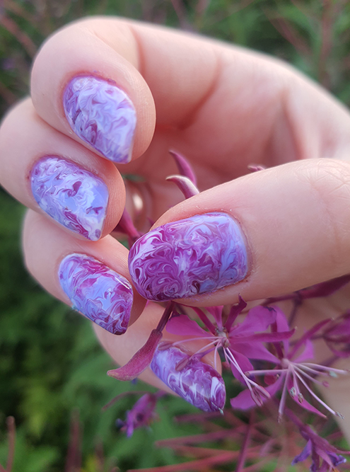 Цветочки дотсом на ногтях (62 фото)