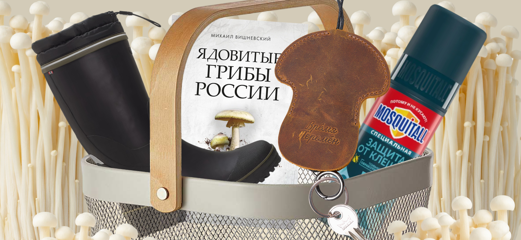 Что взять в лес за грибами? Отве­чает профессио­нальный грибник