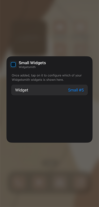 Как добавить несколько виджетов на экран от Widgetsmith
