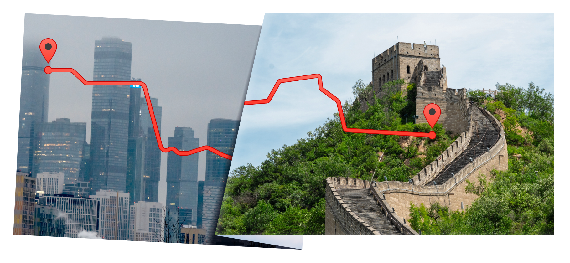 «Билеты раскупают быстро»: как я доби­ра­лась до участка Великой Китайской стены Бадалин