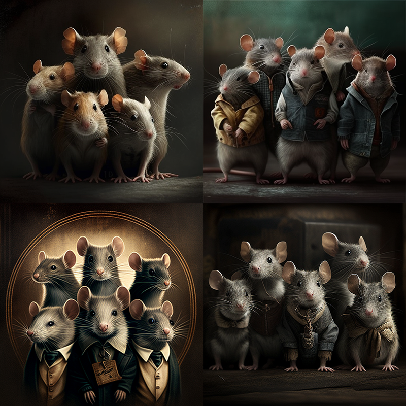 Пять крыс — тут уже начинаются ошибки