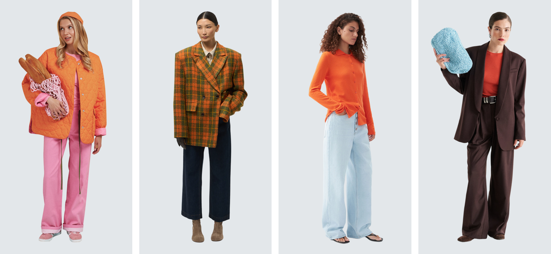 С чем носить оранжевый цвет: 10 очаровательных сочетаний