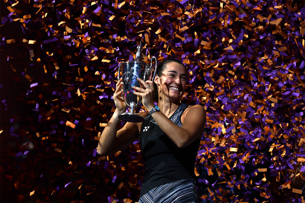 Француженка Каролин Гарсия — действующая чемпионка Итогового турнира WTA и, соответственно, всего сезона-2022. Источник: Katelyn Mulcahy / Getty Images
