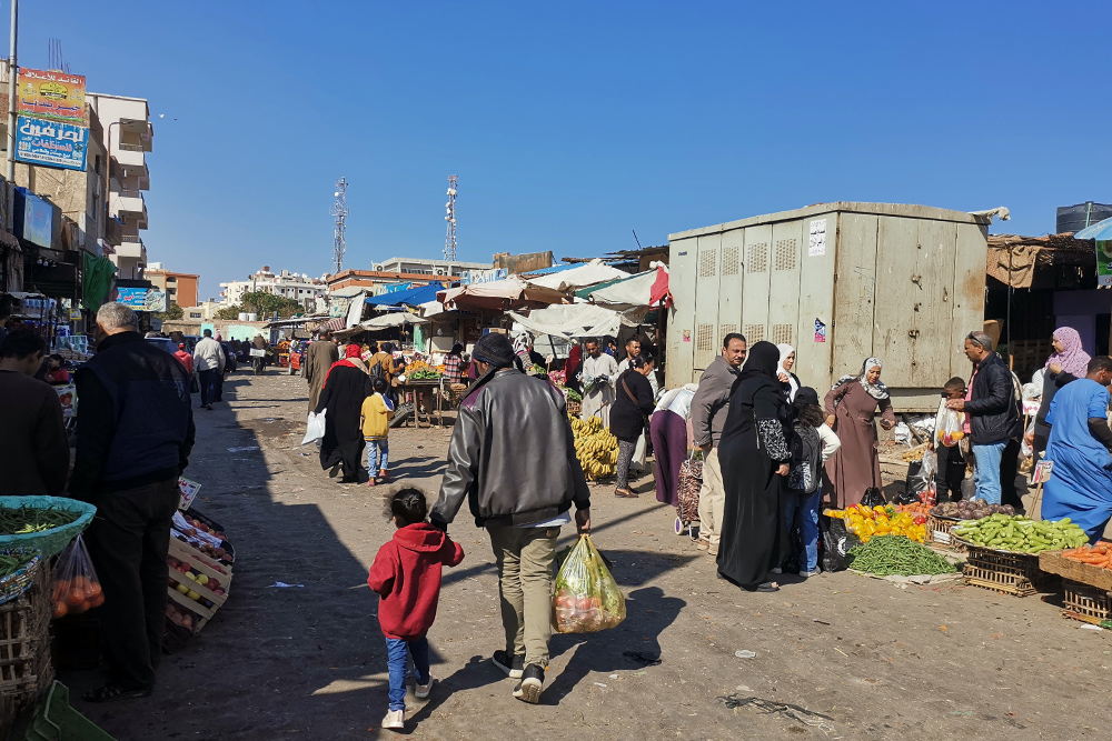 Рынок в Дахаре