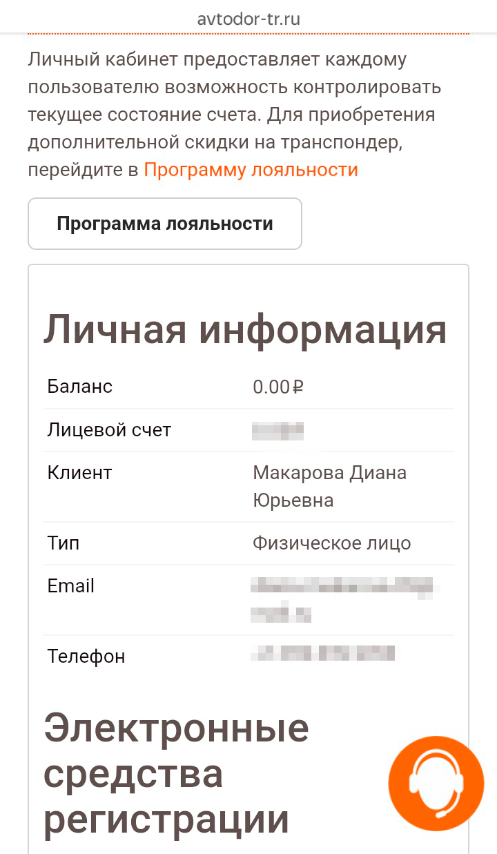 Если все данные ввели правильно, в личном кабинете будет видно, сколько денег на счете