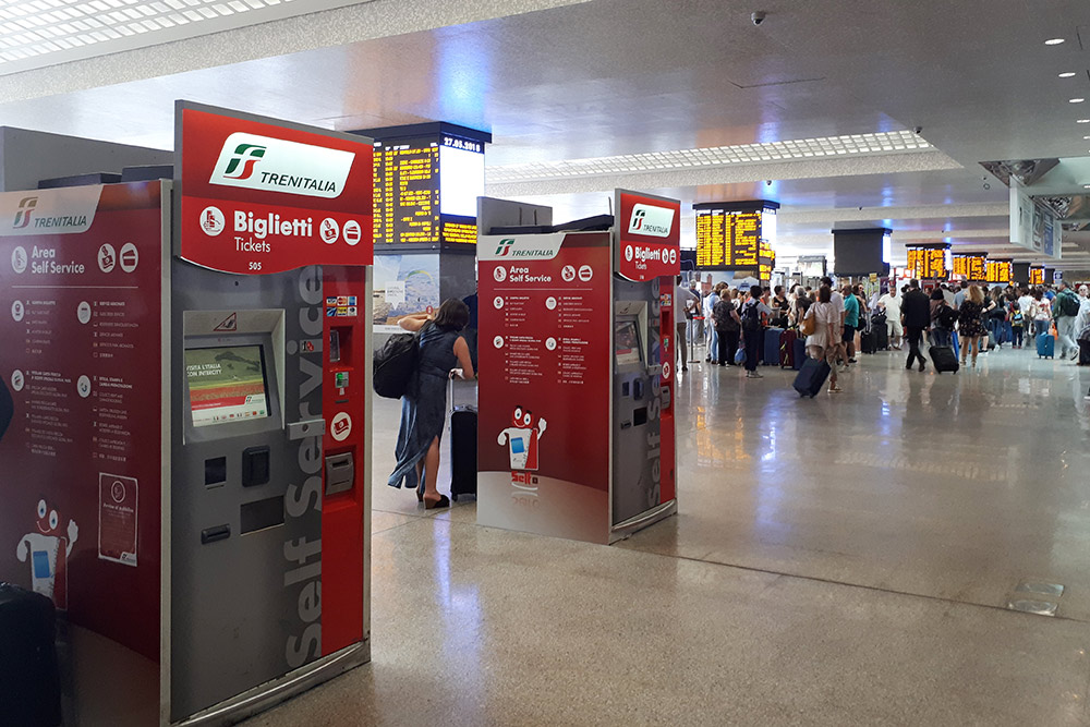 Билетные терминалы есть на каждом вокзале