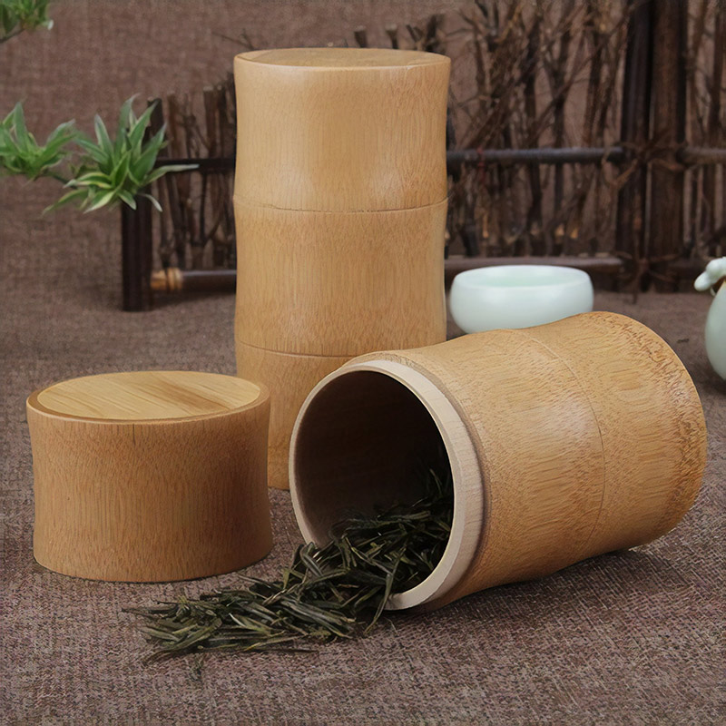 Контейнер для чая из бамбука, стоит от 422 рублей, пришлют за 22 дня. Искать по запросу bamboo tea canister
