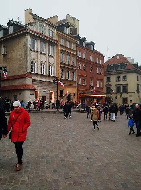 В Варшаве мы первым делом посетили исторический центр города