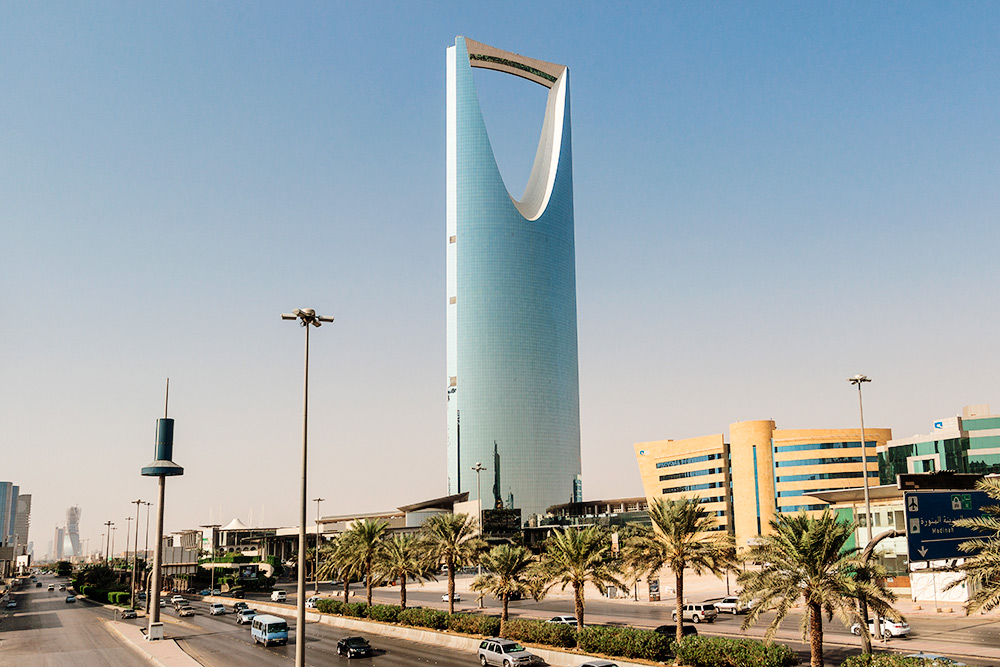 99-этажный небоскреб «Бурдж Аль-Мамляка» — символ Эр-Рияда