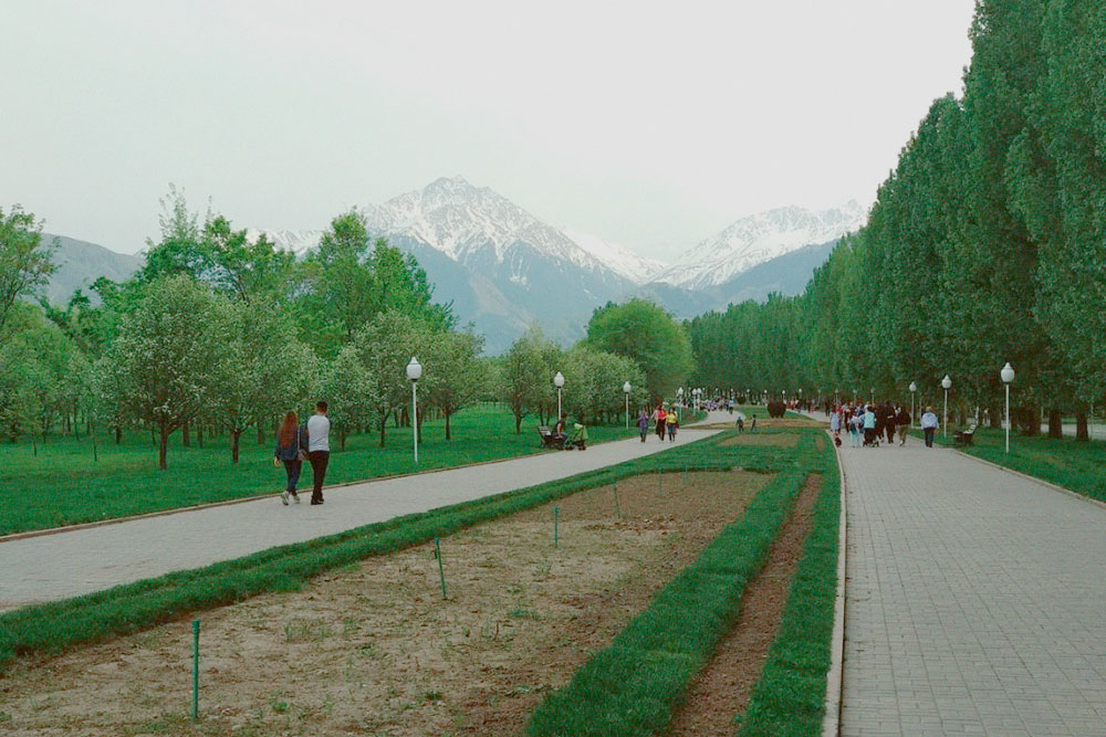 Парк Первого президента в Алма-Ате