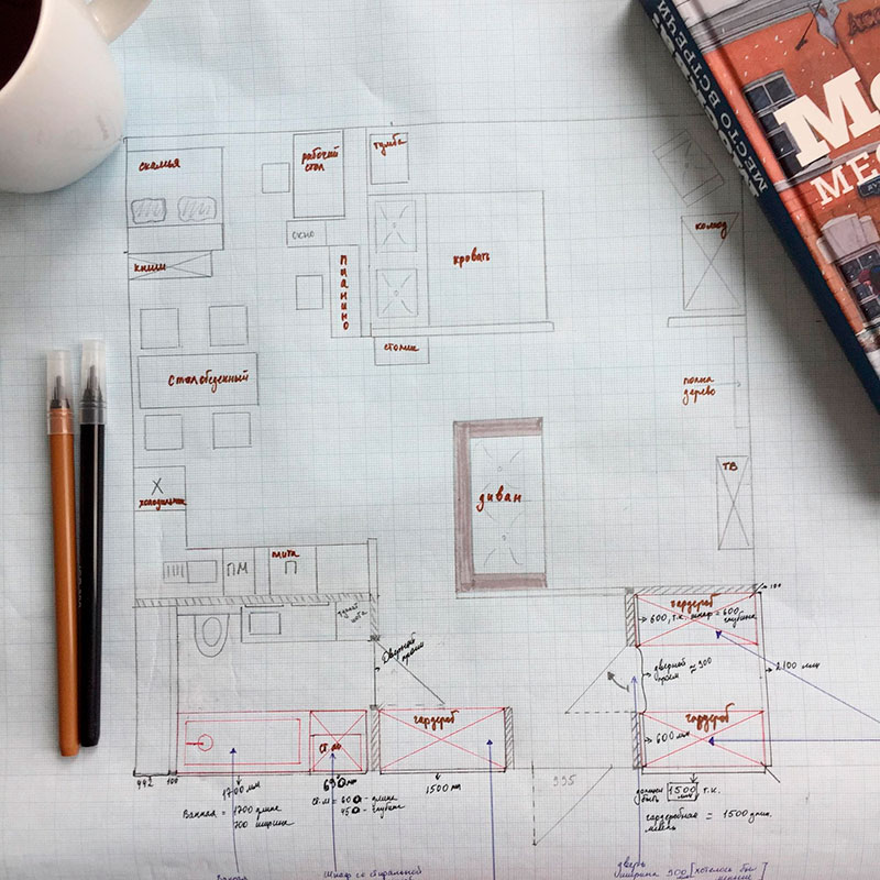 Составляем дизайн-проект квартиры: пошаговая инструкция