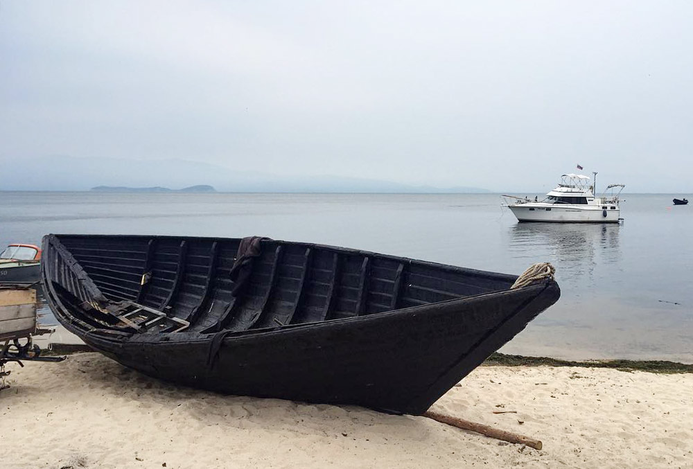 В Курбулике рыбачат на деревянных лодках и катерах. Фото: Эдуард Галиуллин