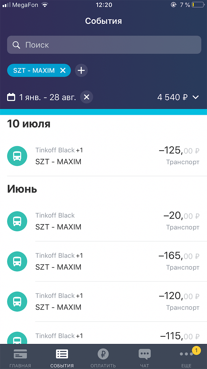 С января я потратила на такси 10 тысяч рублей