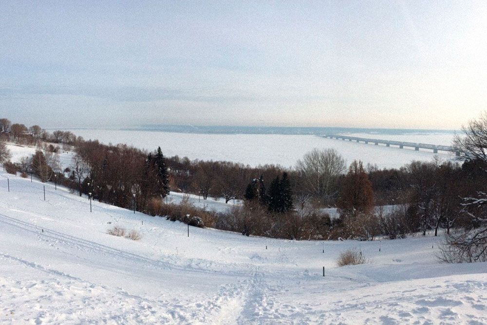 Зимы в Ульяновске снежные