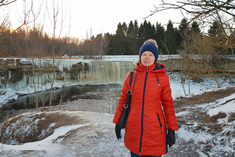 Водопад Ягала в 25 км от Таллина