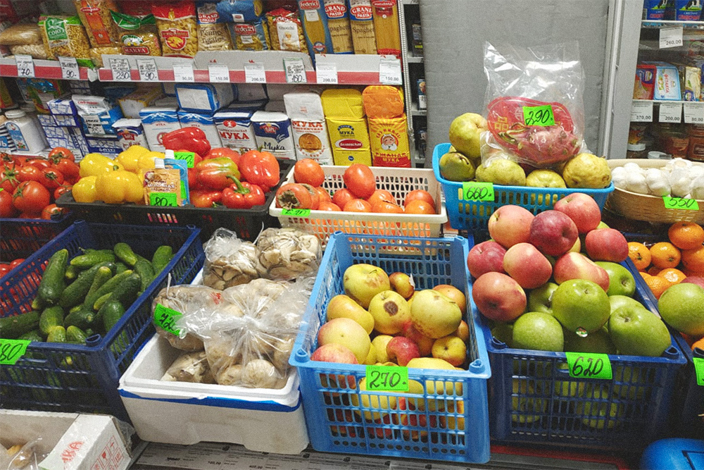 Цены на фрукты