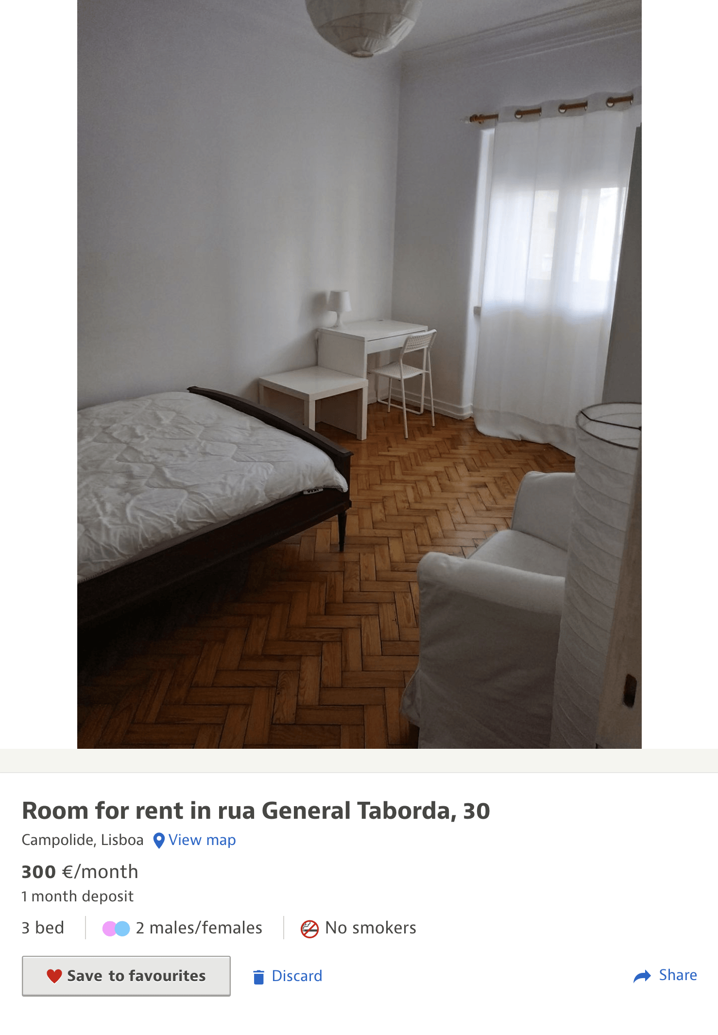 Простую комнату можно найти и за 300 € (21 545 ₽)