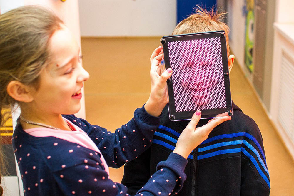 Экспонат, с которым можно сделать 3Д-маску лица