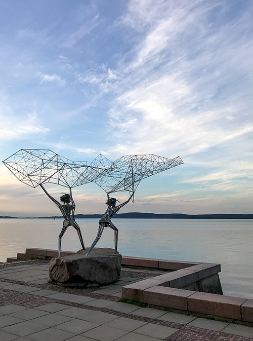 Эта скульптура называется «Рыбаки»