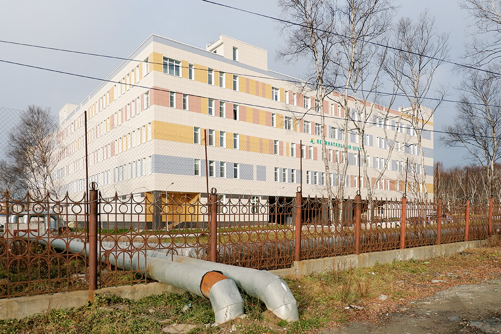 Весной 2018 года в Южно-Сахалинске заработал новый перинатальный центр. Через месяц после открытия в ординаторской обвалился потолок