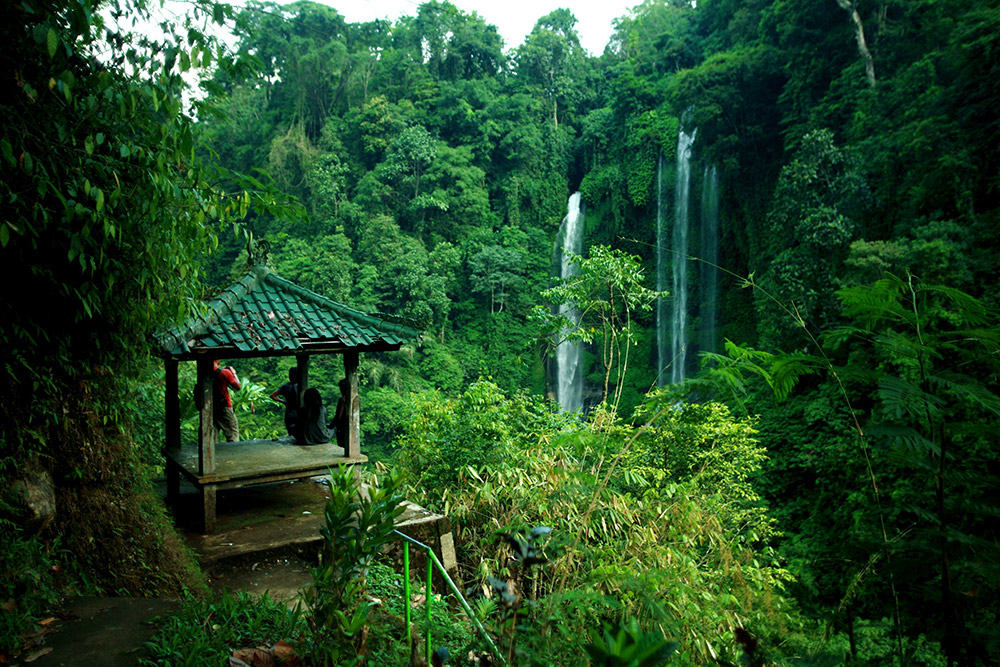 Водопад Секумпул — самый высокий на Бали